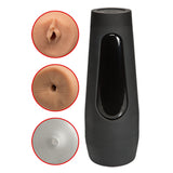 Kink Power Banger Fuck Hole Masturbator Accessory Pack (10 Piece) - Vanilla/Frost/Black DISC