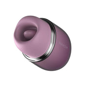 Silicone liquid-silicone ABS-plastic polyoxymethylene POM vibe vibrator vibration clit clitoris clitoral stim stimulation stimulator dual-action mouth-cushion tongue flicking licking precision-tongue suction air-based plush soft precision tantalizing rhythmic gentle cunnilingus pleasure solo-play adult-toys klitty female femme feminine womens lavender