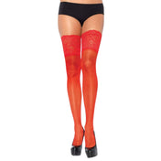 Lycra Thigh Hi Sheer Silicone Top