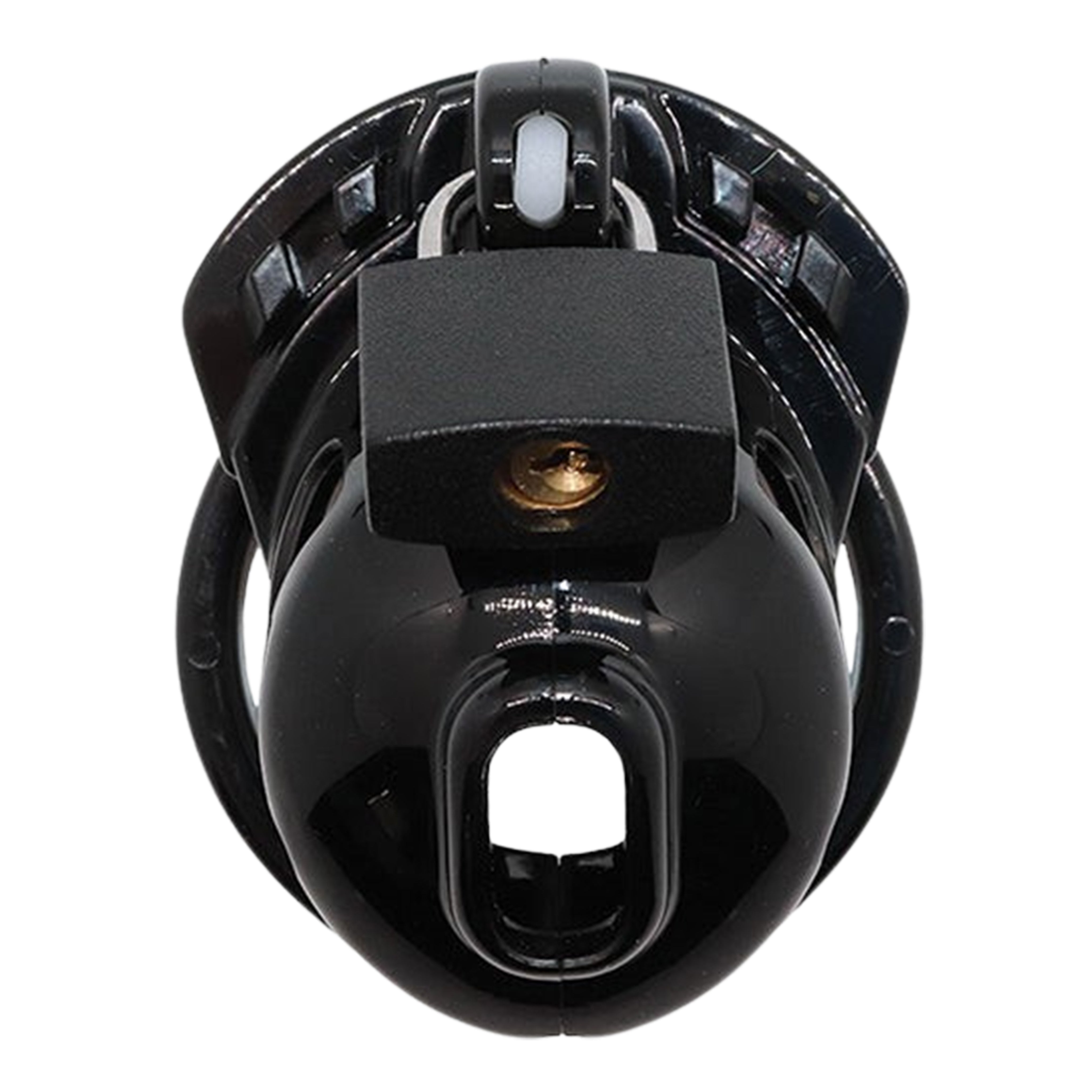 Locked In Lust The Vice MICRO Cock Cage Chastity Set Anti-Pullout Black 1.19'