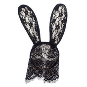 Lace wireframe plastic accessories headgear headband hairband bunny-ears poseable hollow-ears veil eyelash-lace lace-veil obscuring masking anonymity anonymous hiding fetish fashion alt-fashion alternative festival bondage bdsm bdsm-gear bdsm-accessories sub submissive kink kinky kinkwear kinky-play animal bunny rabbit pet pet-play costume cosplay halloween halloween-couture female femme feminine womens black
