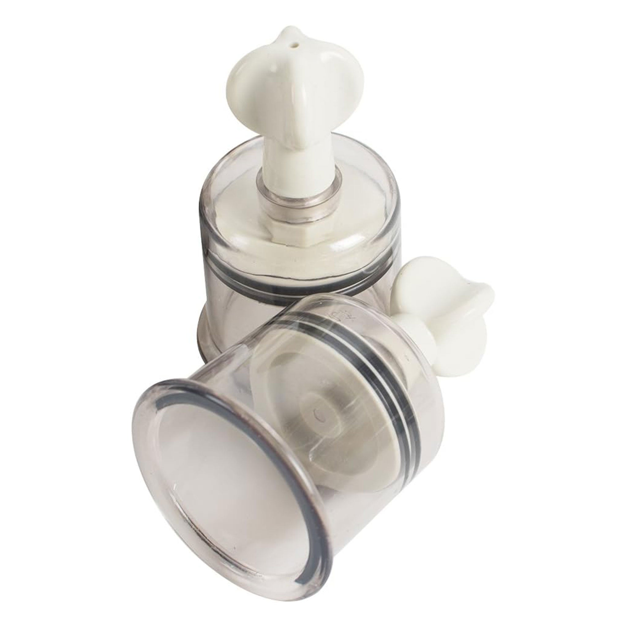 Plastic polypropylene accessories suction-cups suction-pump vacuum-cups nipple nipple-sucker clit clitoris clitoral clit-sucker stim stimulator stimulation nonvibe non-vibe nonvibrating non-vibrating erotic fetish fashion bedroom dungeon massage-parlor bondage bdsm bdsm-toys kink kinky kinky-play kinky-toys sensory sensory-play suction vacuum-play nipple-play massage cupping adult-toys unisex clear large