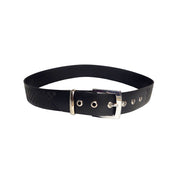 Latex heavy-latex rubber heavy-rubber textured-latex checkerboard checkered checkered-texture accessories belt pants-belt trousers-belt buckle grommets eyelets fetish fashion alt-fashion bdsm-fashion male masculine masc mens menswear dudes guys black