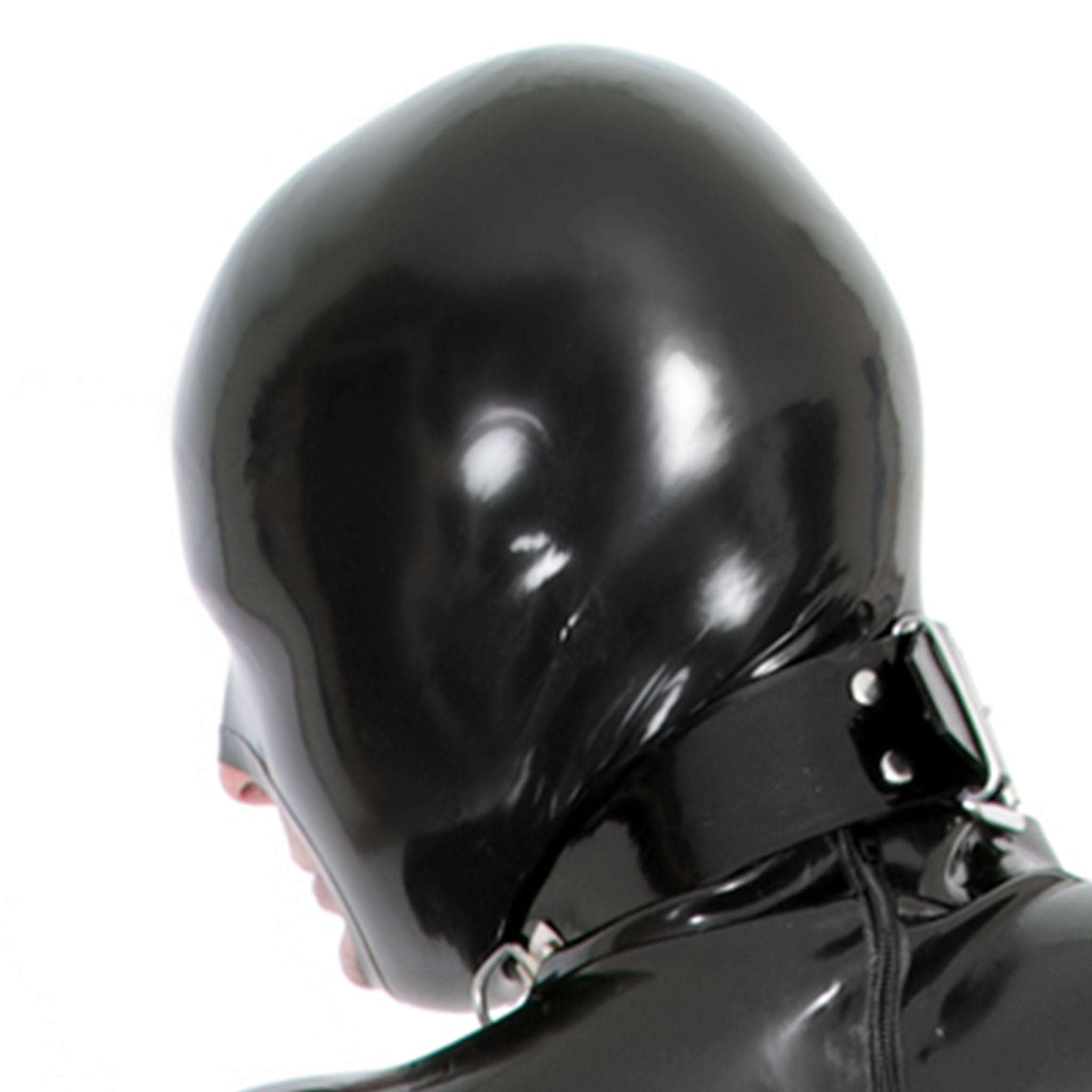 Latex rubber accessories mask hood latex-hood anatomical open-mouth open-nose breathing-hole blowjob blow-job cocksucker cock-sucker sucking-dick pull-on pullon pull-over pullover close-fit smooth soft shiny glossy fetish fashion alt-fashion fetishwear bondage bdsm bdsm-gear bdsm-fashion bdsm-toys sub submissive kink kinky kinkwear kinky-play sensory-play sensory-deprivation anonymous anonymizing faceless costume cosplay halloween gimp unisex black