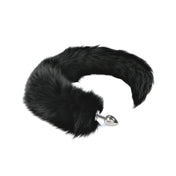 Fur fox fox-fur genuine-fur anal butt plug probe butt-plug buttplug tapered filling fill-up fillup furry-tail long-tail extended-tail nonvibe non-vibe nonvibrating non-vibrating bondage bdsm kink kinky kinky-play pet pet-play animal adult-toys anal-toys black