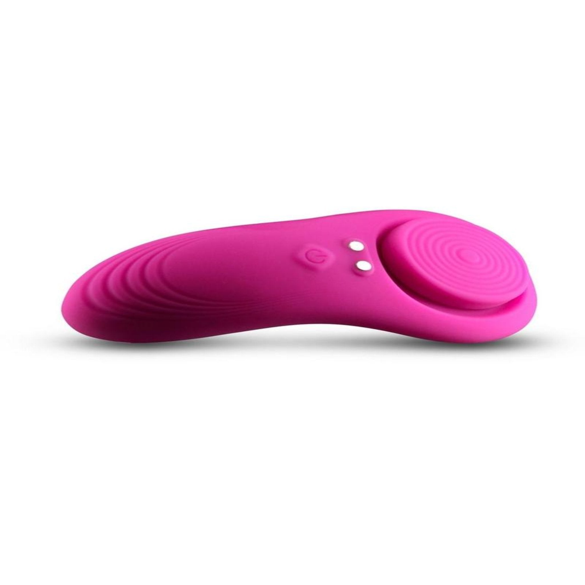 App-controlled panty vibe, magenta, silicone, rechargeable.