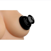 Nipple Suckers | Black silicone for sensitive play