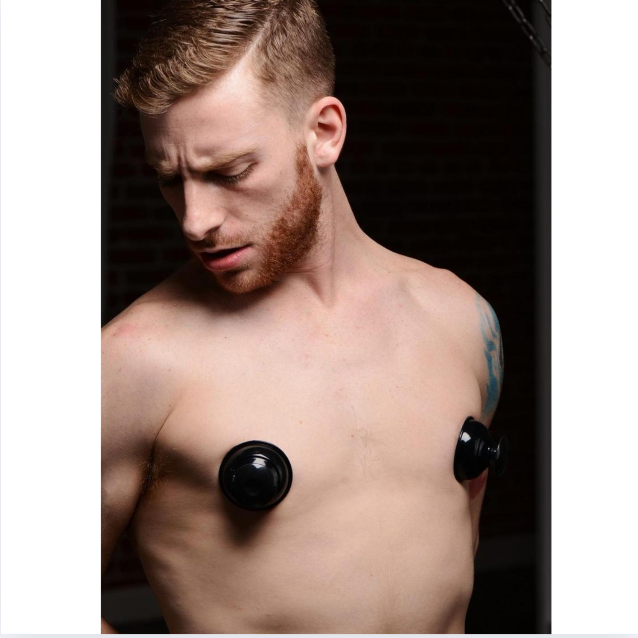 Nipple Suckers | Black silicone for sensitive play