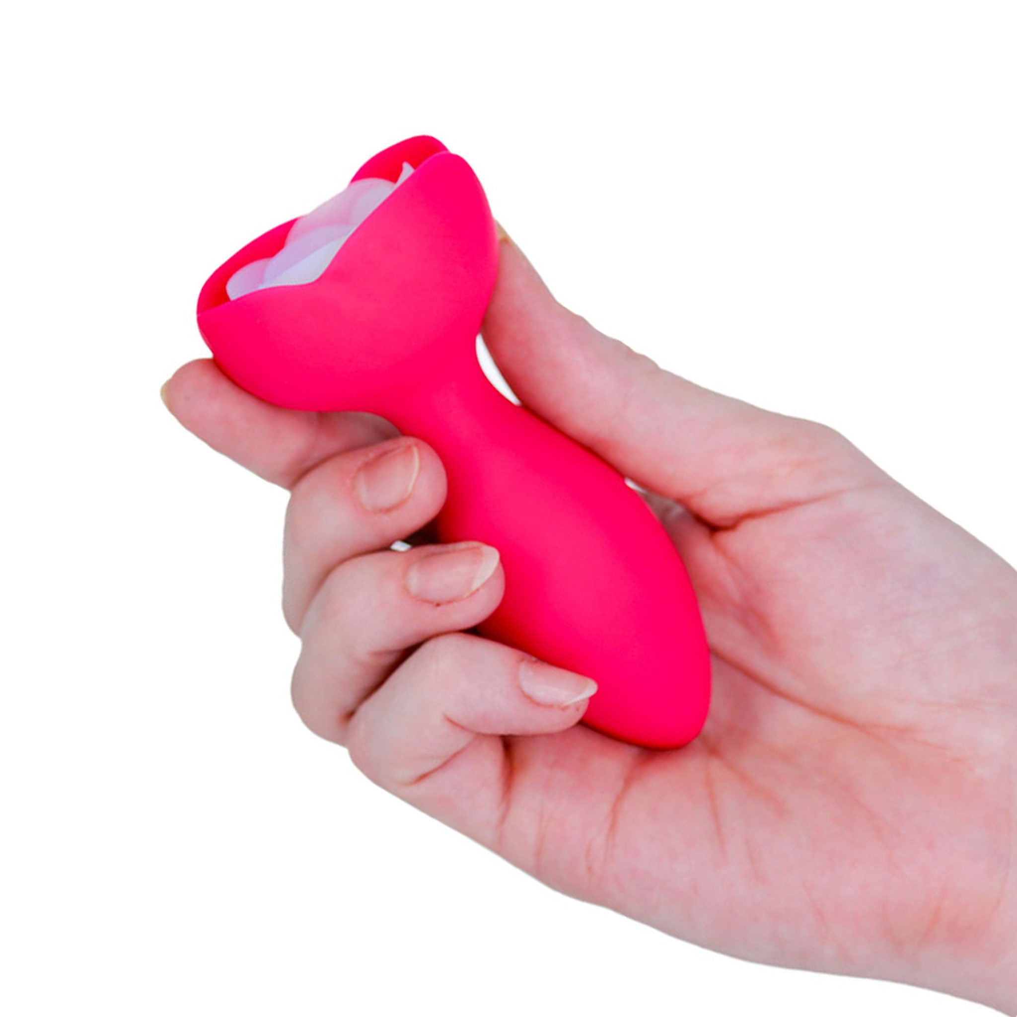 Silicone ABS-plastic insertable vibrator vibrating vibrator vibe anal anal-play anal-plug anal-vibe anal-stretch buttplug butt-plug butt-stuff rose-base remote-control LED-lights light-up usb-rechargeable rotating rotation 360-degrees hands-free smooth beginner-friendly tapered luxurious adult-toys gifts valentines couples couples-play pink rainbow-LED