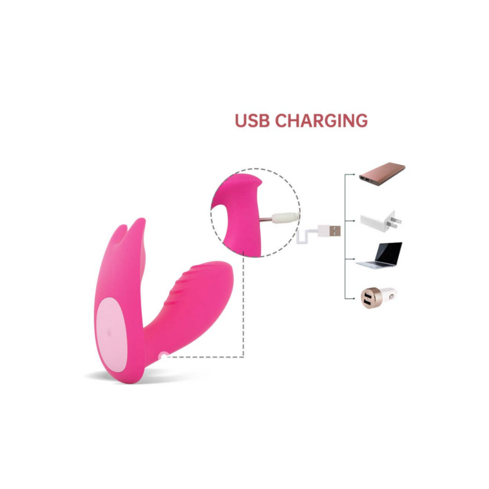 magic eidolon wearable vibrator silicone abs dual stimulation internal external 10 vibration patterns app control remote partner play video sync fetish factory