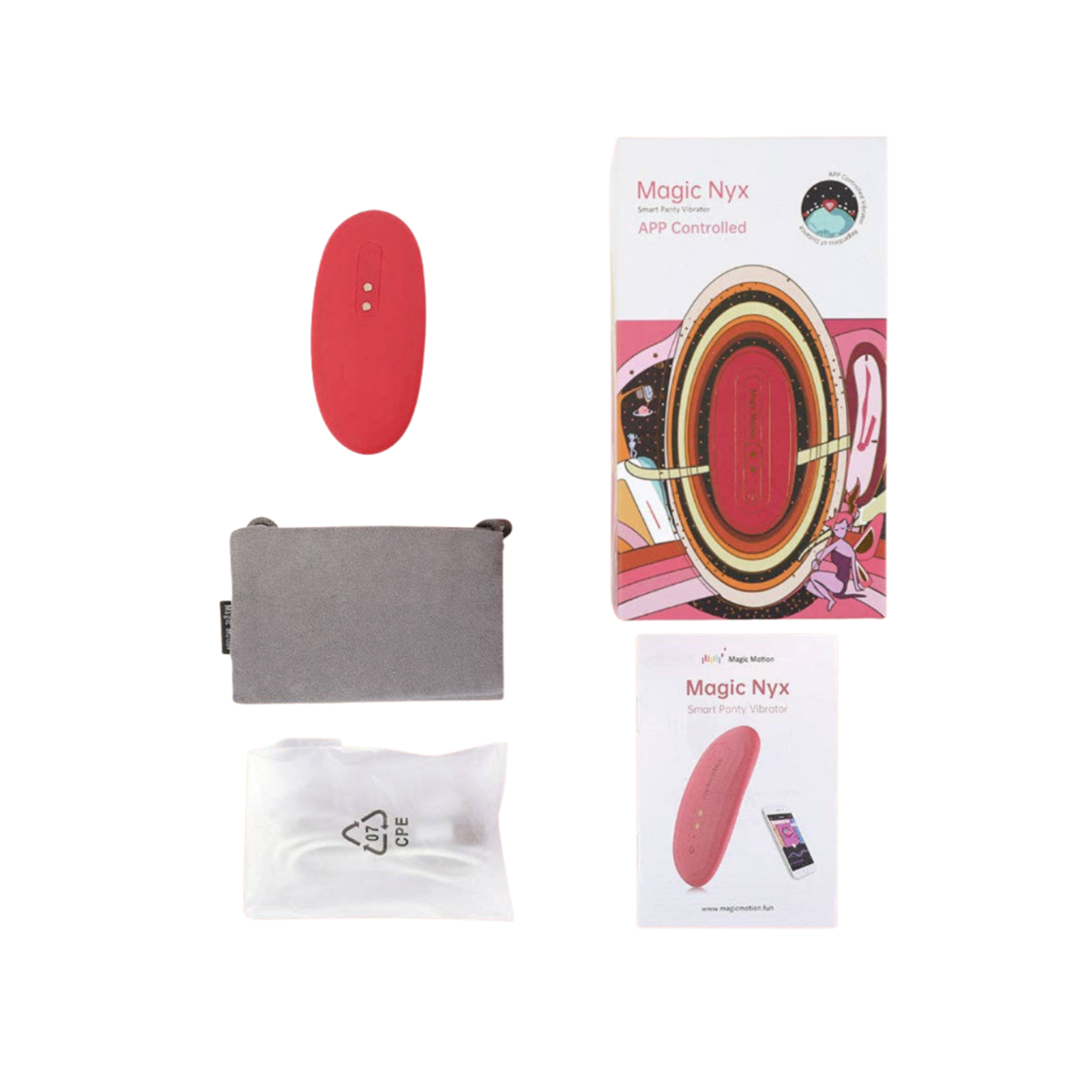 magic nyx panty vibrator silicone abs discreet alarm vibration clitoral stimulation wearable video sync app control magic motion whats sense syncmo waterproof rechargeable fetish factory