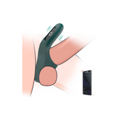 magic rise smart wearable cockring app controlled silicone abs waterproof rechargeable snug fit prolonged pleasure firmer erection men sex toy fetish factory