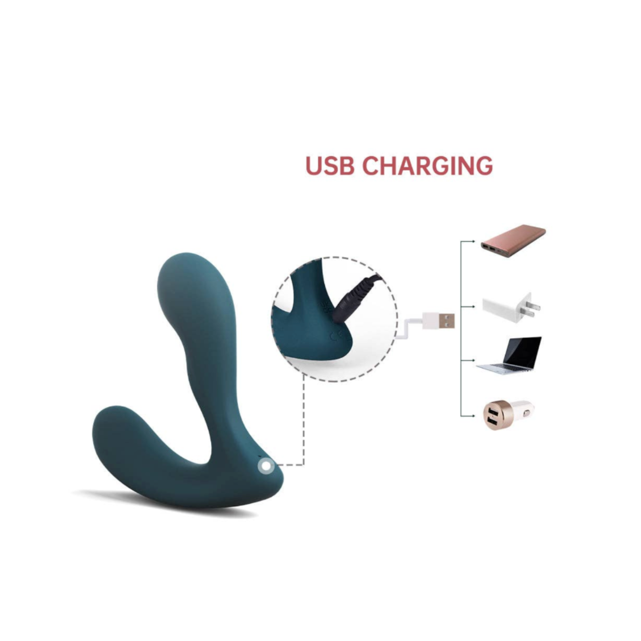 magic solstice x prostate massager app controlled remote wireless vibration modes music sync video sync silicone abs sex toy male anal stimulator fetish factory pleasure device