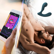 magic solstice x prostate massager app controlled remote wireless vibration modes music sync video sync silicone abs sex toy male anal stimulator fetish factory pleasure device