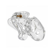 Plastic PC-plastic polycarbonate resin accessories restraint penis cock cock-ring cockring cock-cage cockcage cage long-cage codpiece airholes air-holes ventilated ventilation pores air-permeable locking lockable built-in lock coding-lock pin-lock solid reliable durable ergonomic full-stereo bdsm bondage kink kinky kinky-play chastity male-chastity male masculine masc mens clear transparent seethru see-thru see-through