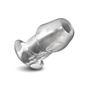 master series hollow anal plug clear transparent butt plug tapered tip flared base tpe anal toy adult accessory hollow design advanced anal play body safe material