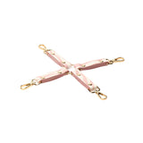 Master Series White & Pink Animal Print 4Way Hog Tie Clips