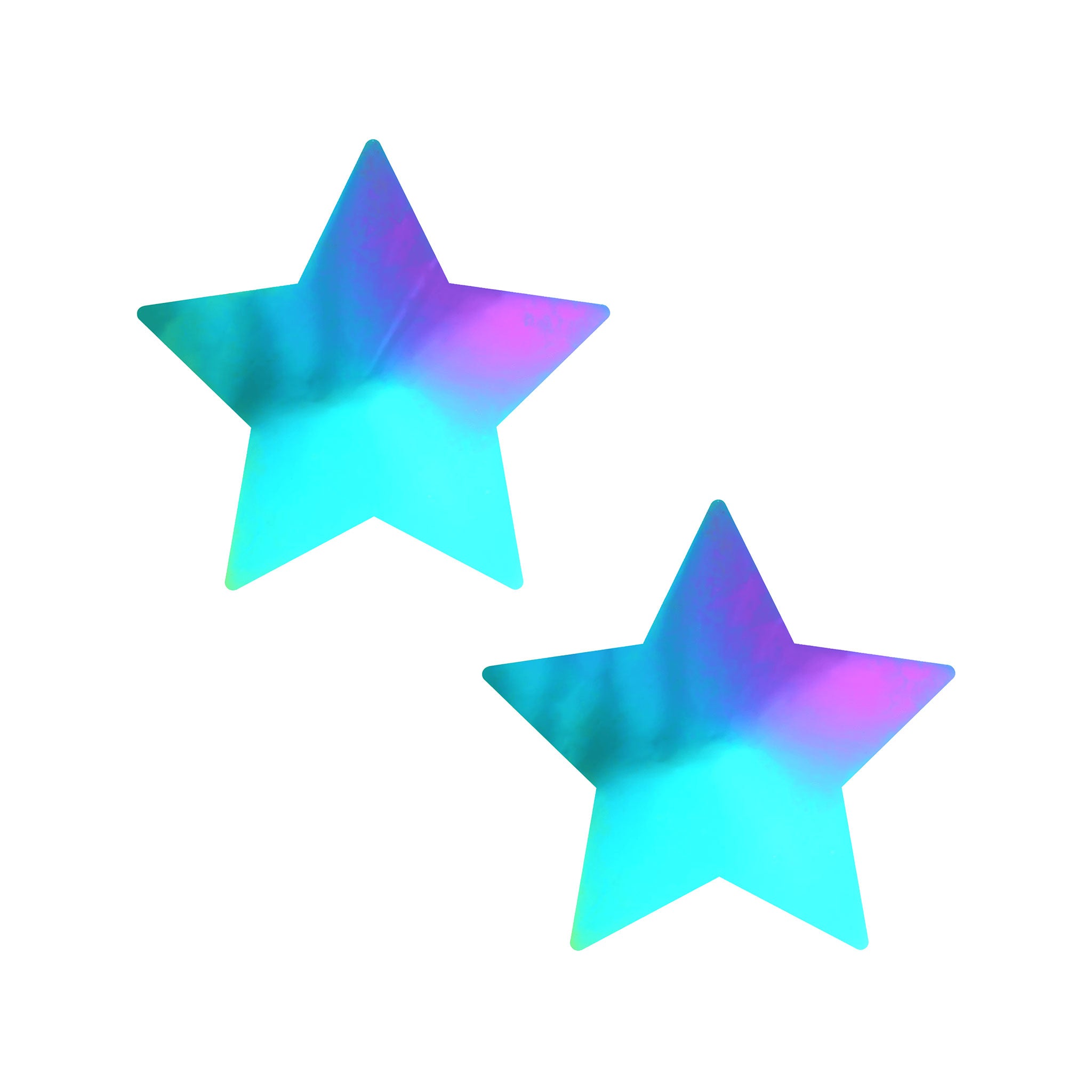ABS plastic silicone medical-grade self-adhesive nipple pasties breast shield covers petals burlesque nipztix star-shaped star contoured metal chromatic reusable mirrored allure provocative cabaret accessories costume cosplay carnival halloween multicolor