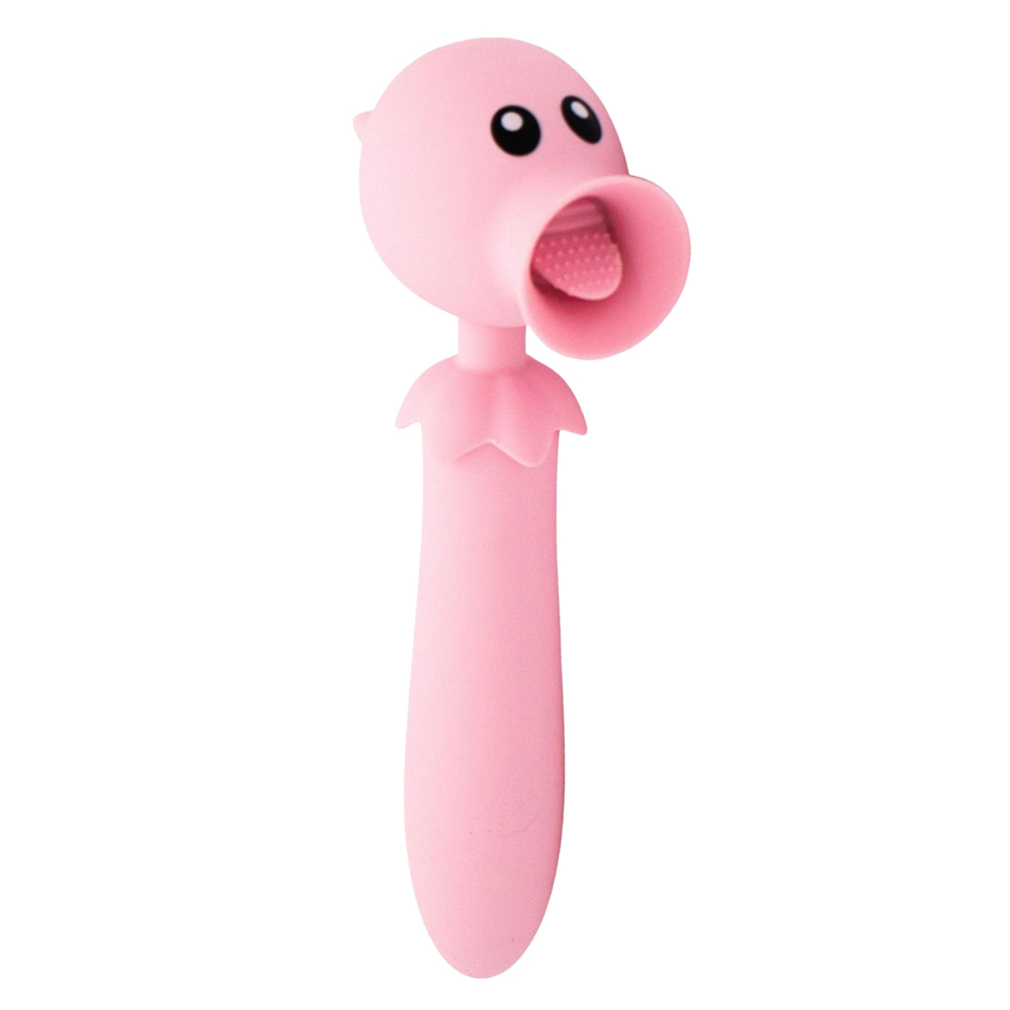 ABS-plastic silicone accessories insertable wand vibrator vibe vibration vibrating clit clitoral clitoris clitoral stim stimulator stimulating stimulation dildo full-size flicking flicker nipple-play external internal textured-tongue dual-motor dual-play waterproof usb-rechargeable double-ended flexible kink kinky kinky-toys kinky-play holiday valentines valentines-collection gifts female femme feminine womens adult-toys pink 