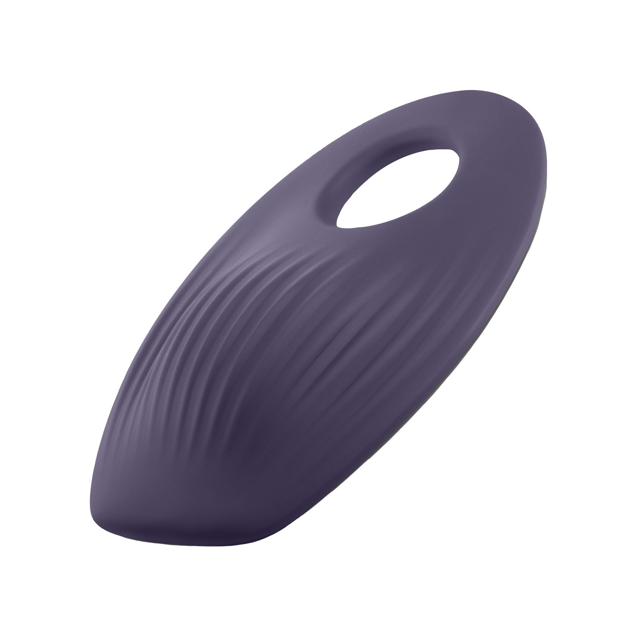 Dildo Grinder Pad App Operated Rechargeable- Purple Gray