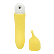 Toy Box Banana Cream Air Pulse & G-Spot Vibrator - Yellow