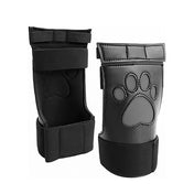 Neoprene silicone metallic-chain SBR polyurethane polyester polyamide TPE bonded-leather accessories bdsm-kit pup-kit puppy-kit arm-bands paw-gloves collar leash chain-leash spring-clip mouth-gag bone-gag anal-plug anal butt buttplug butt-plug tail-plug puppy-tail hood puppy-hood position-strap harness body-harness soft stretchy bondage bdsm kink kinky kinky-play accessories costume cosplay halloween pet-play pup-play puppy doggy animal male masculine masc mens menswear gay pride lgbtq black