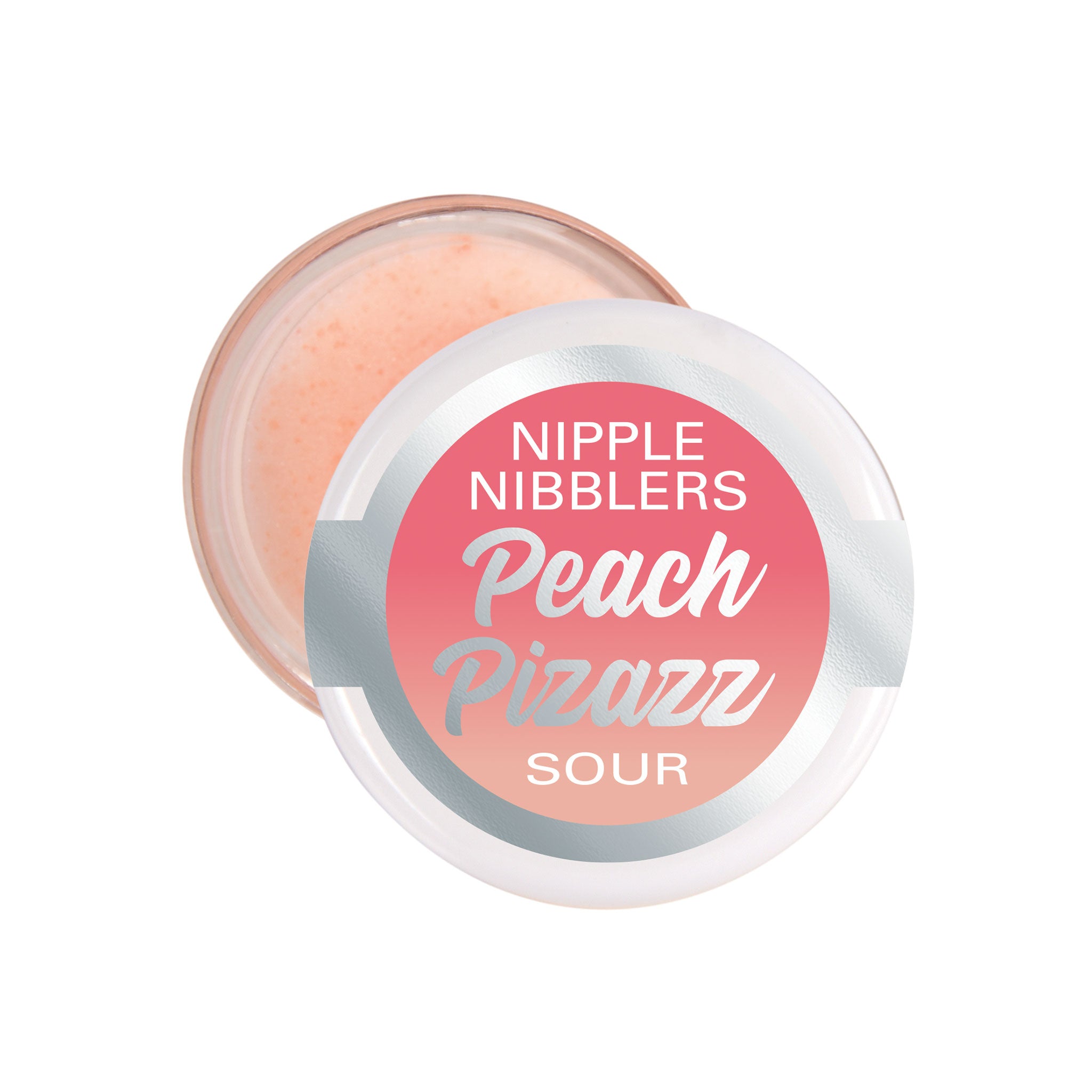 Lip-balm skin-balm accessories consumable cosmetic lubricant lube personal-lubricant potion liniment nipple nipple-play smooth easy-glide flavored sour-flavor tingling tasty vegan sugar-free gluten-free bdsm bdsm-toys kink kinky kinky-toys kinky-play sensory sensation oral-sensation kissing kiss kissable lick nibble nipple-nibblers unisex adult-toys peach-pizazz peach