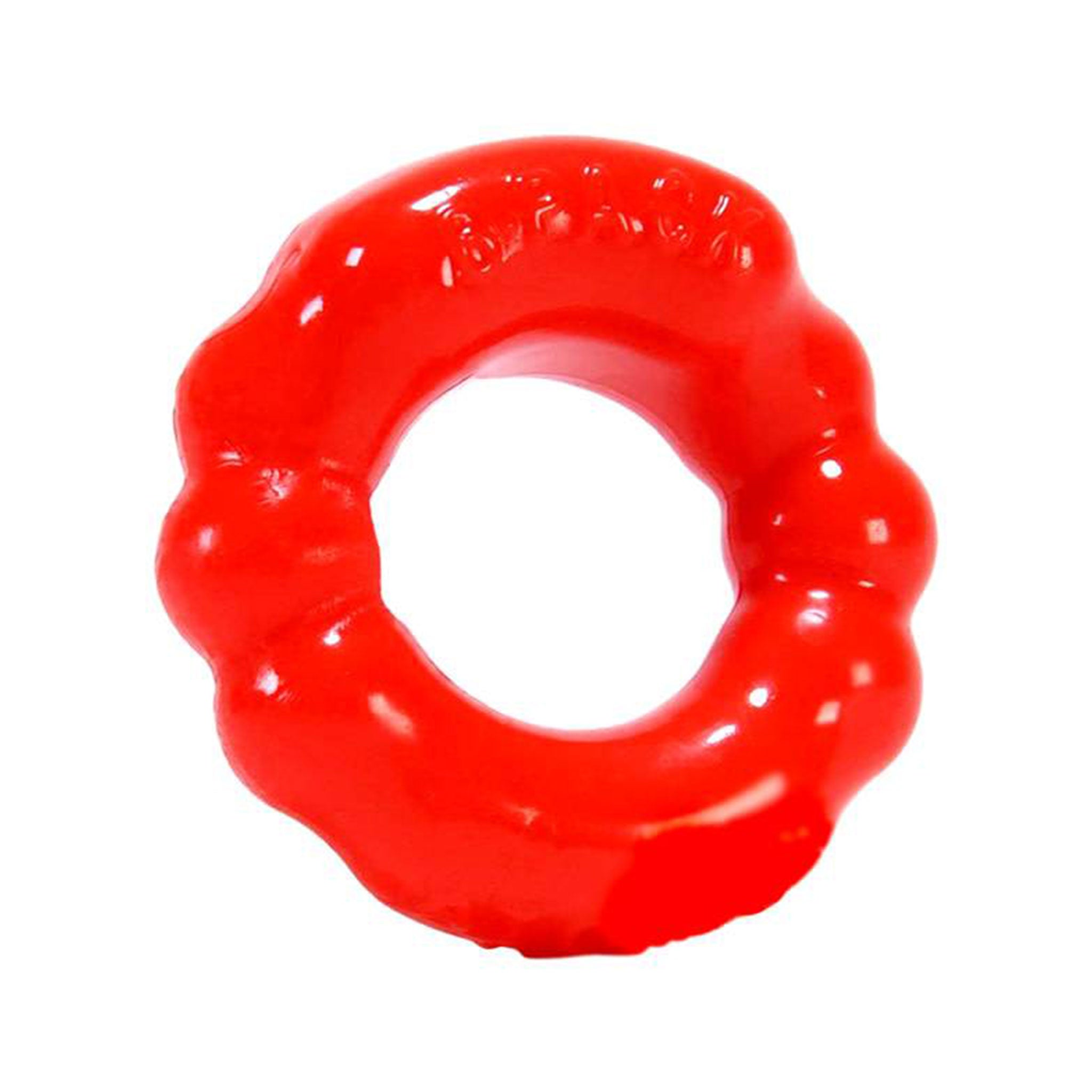 Stretchy TPR cock ring cockring 6-pack six-pack atomic jock red