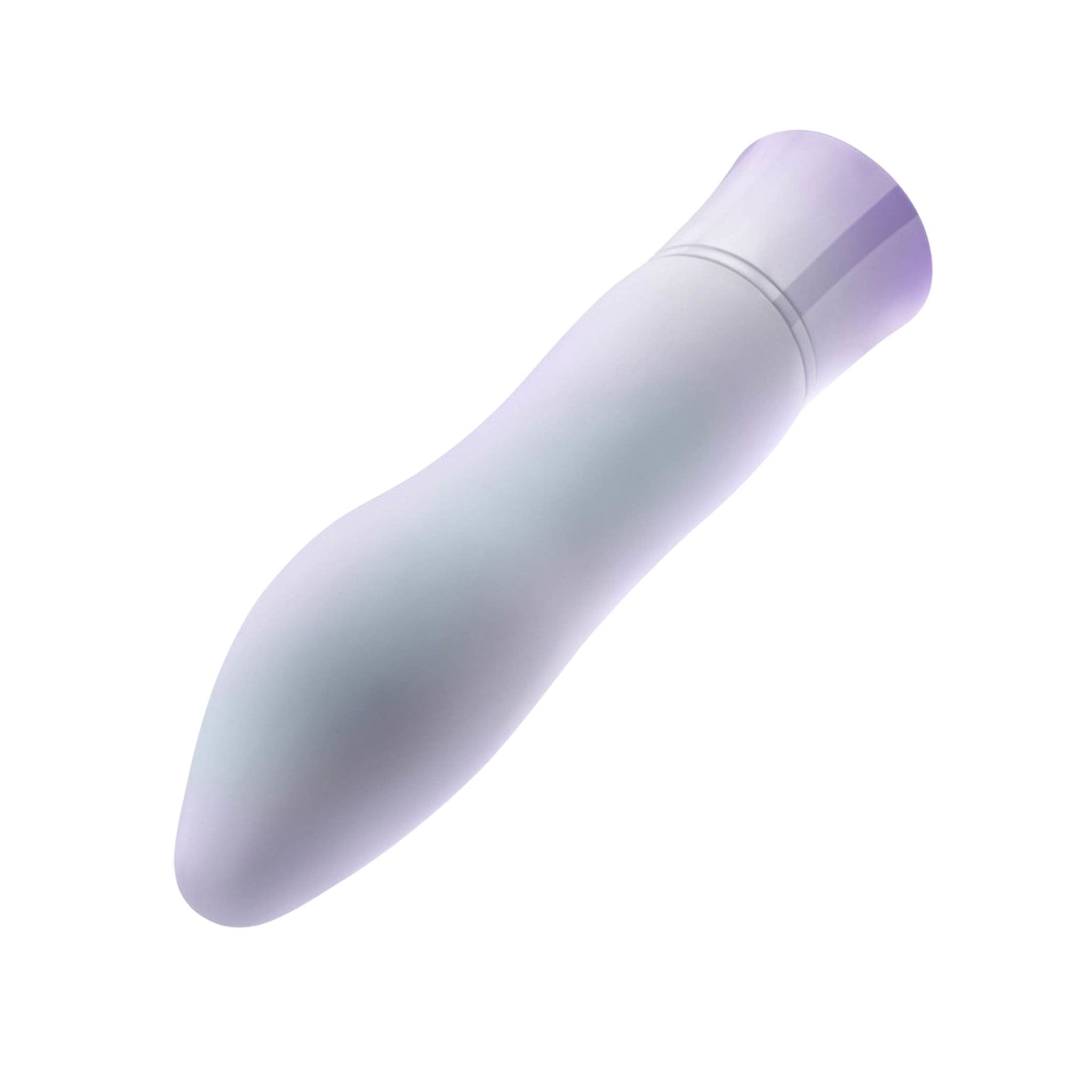 Silicone platinum-cured plastic ABS-plastic bullet vibrator vibe vibrating vibration curved usb-rechargeable magnetic-charging charging-cable waterproof submersible IPX7 gemstone faceted-gem temperature temp-play heating warming fierce smooth comfortable adult-toys lavender