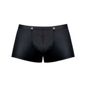 Polyester polyurethane Spandex elastane bottoms intimates lingerie shorts underwear codpiece codpiece-pouch pouch cod-piece tear-away tearaway tear-off press-stud snap-button low-rise high-cut sexy bedroom surprise fetish fashion bdsm-fashion male masculine masc mens menswear guys dudes black