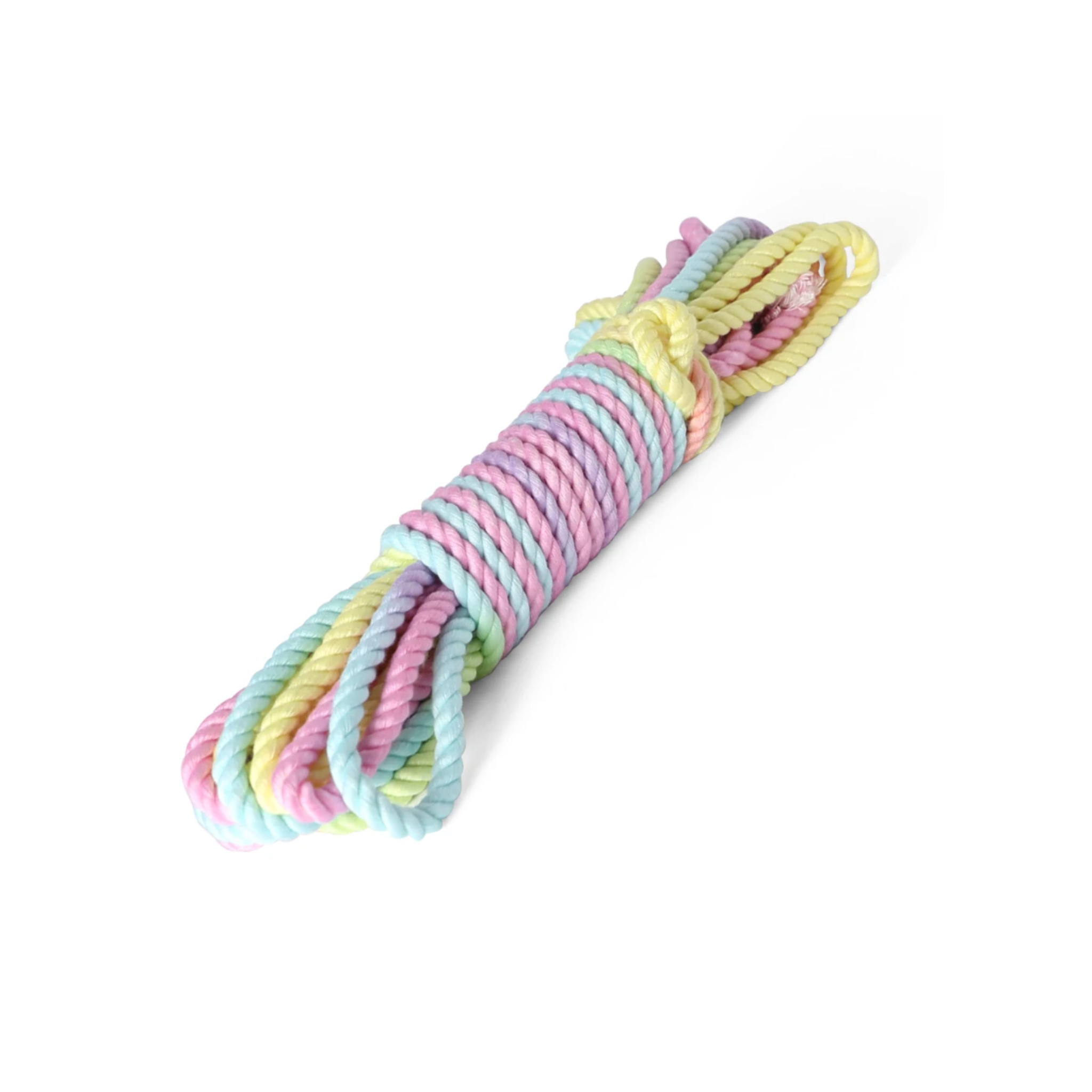 pastel rainbow bondage rope nylon 10 meter japanese style silky strong smooth shibari rope bdsm restraint multicolor fetish gear rope play fetish factory