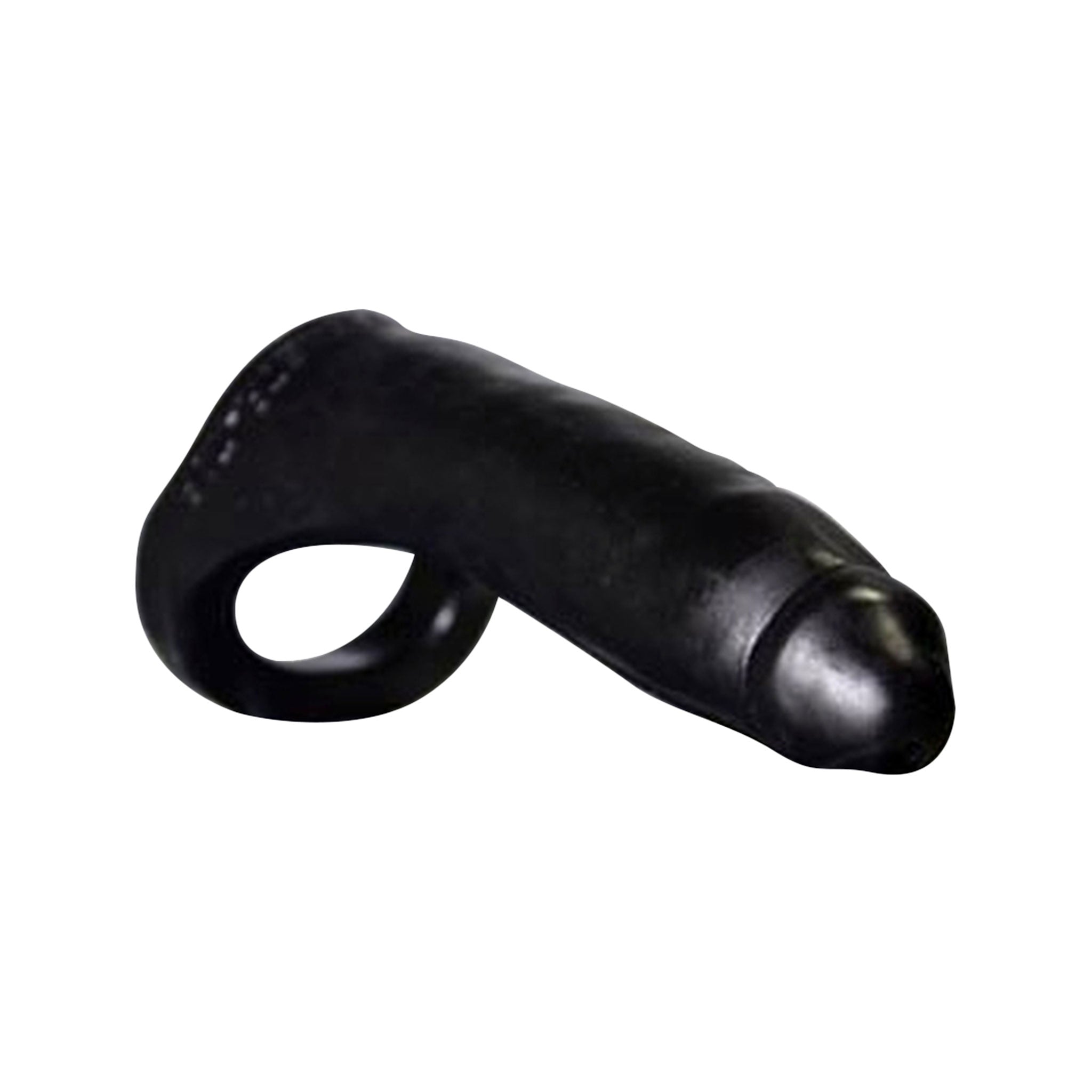 Silicone platinum-cured cock ring cockring cock-ring cock&ball cock-and-ball cnb penetrator double-penetration dildo dong stretchy kinky non-vibe non-vibrating adult-toys black