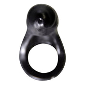 Silicone platinum-cured cock ring cockring cock-ring cock&ball cock-and-ball cnb penetrator double-penetration dildo dong stretchy kinky non-vibe non-vibrating adult-toys black