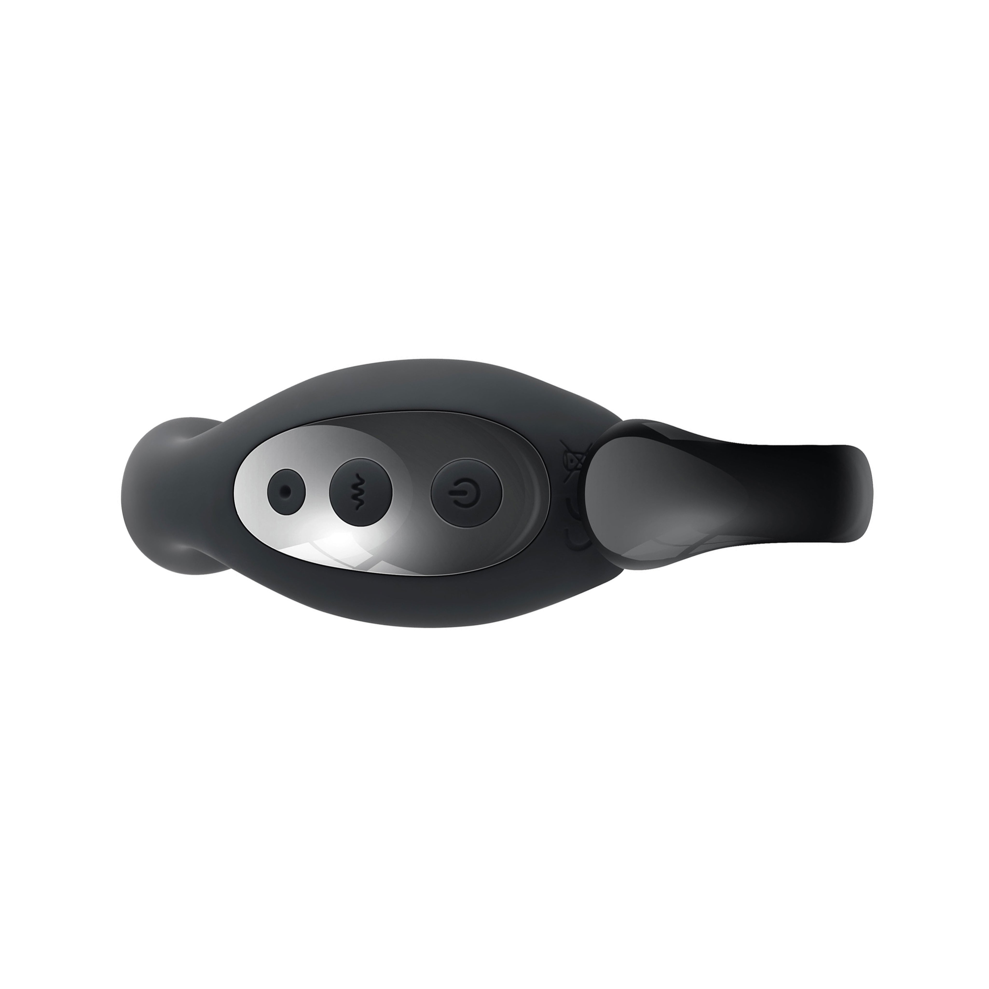 Come Hither Rechargeable Silicone Prostate Vibe with Remote Control - Black