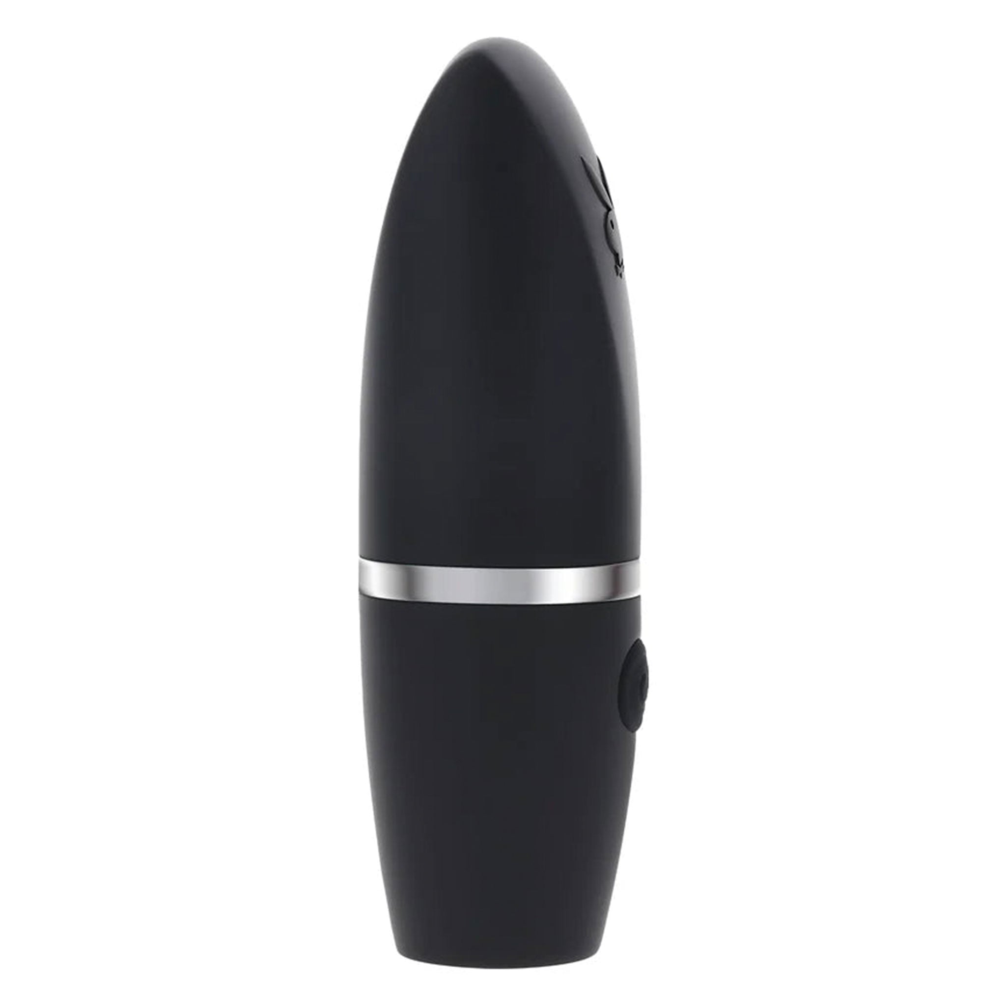 Clitoral clit vibrator lipstick case suction multi-function multifunction non-phallic black