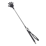 Black Hand Silicone Riding Spanking Crop