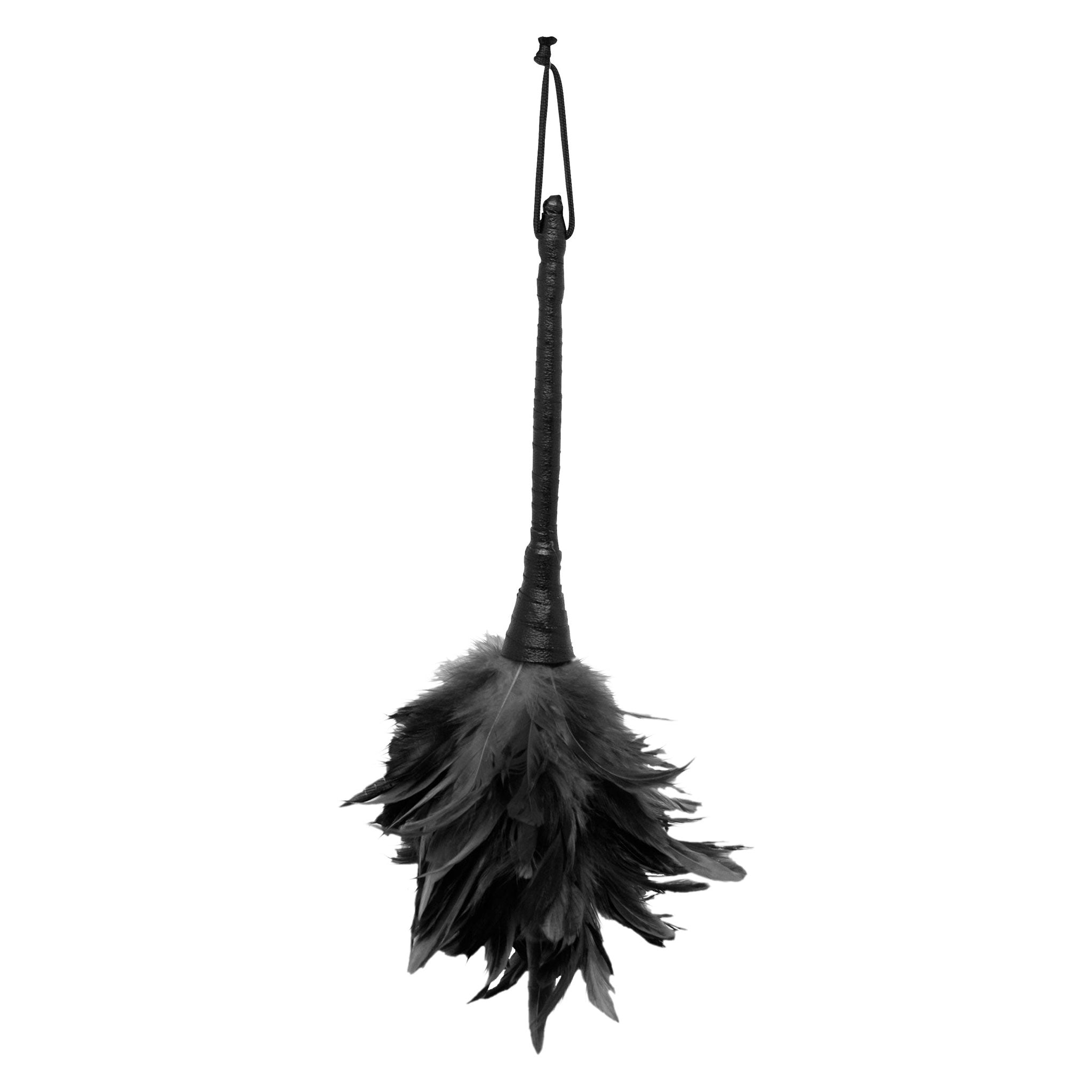 Feather duster frisky maid role-play roleplay sensory kinky couples black