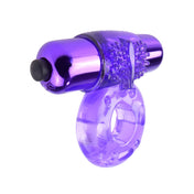 Fantasy C-Ringz Vibrating Super Ring Textured Cockring Purple