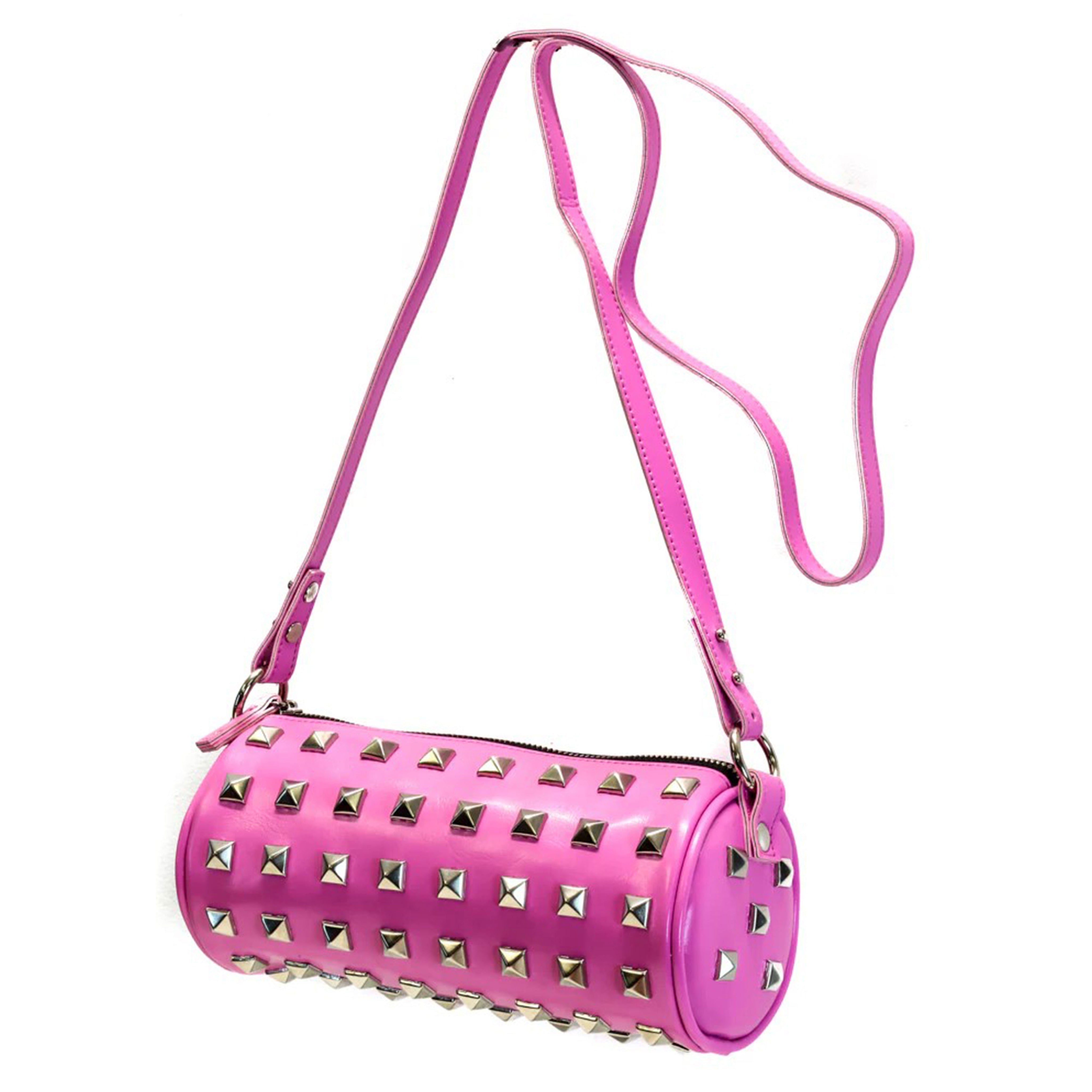 Pyramid Studded Shoulder Bag