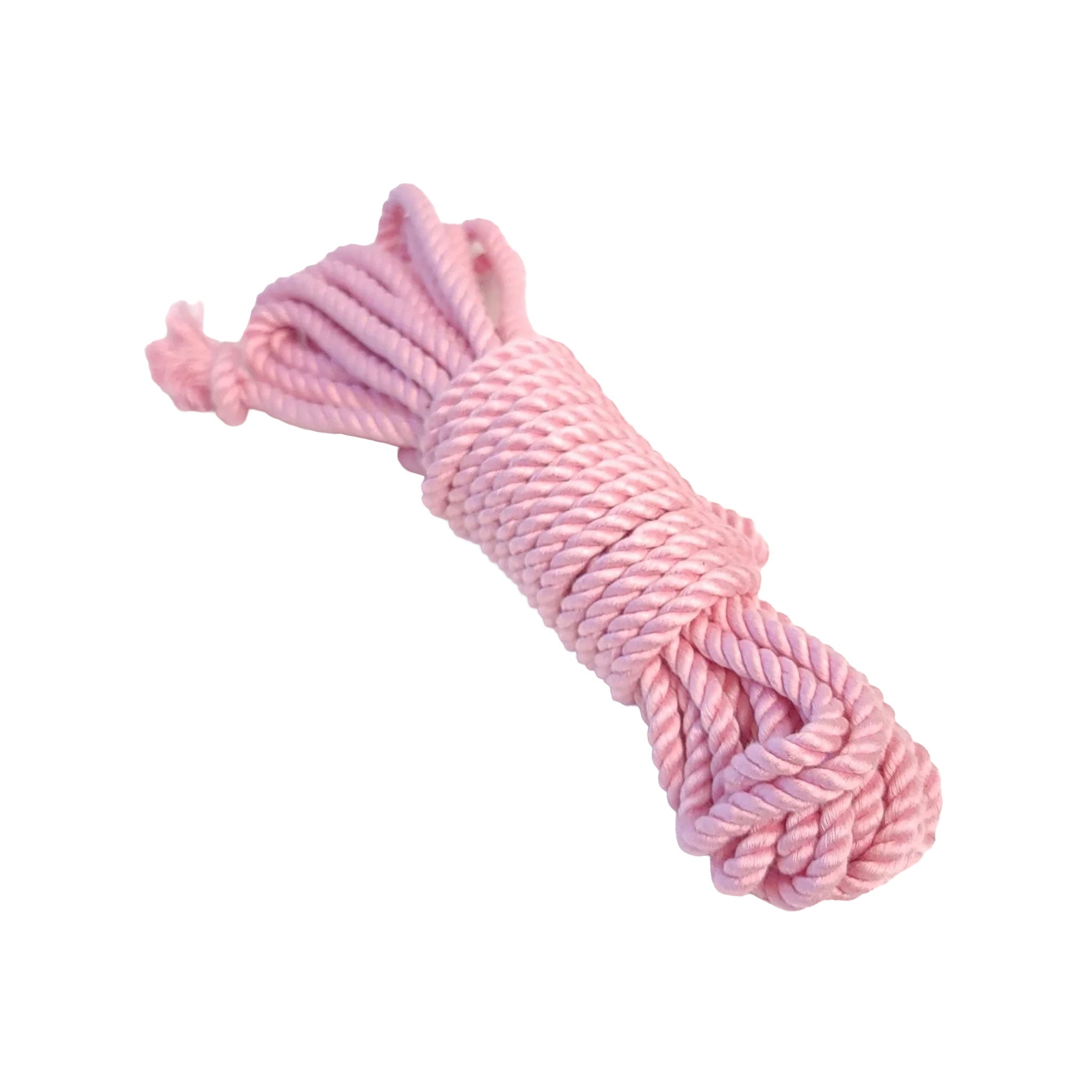 Bamboo silk bamboo-silk processed processed-rope oil-processed jojoba-oil accessories rope rope-play ropeplay tying tied-up shibari kinbaku single-ply dyed-rope soft lxurious bondage bdsm bdsm-toys kink kinky kinky-toys sub submissive submission sissy adult-toys unisex pink pastel-pink