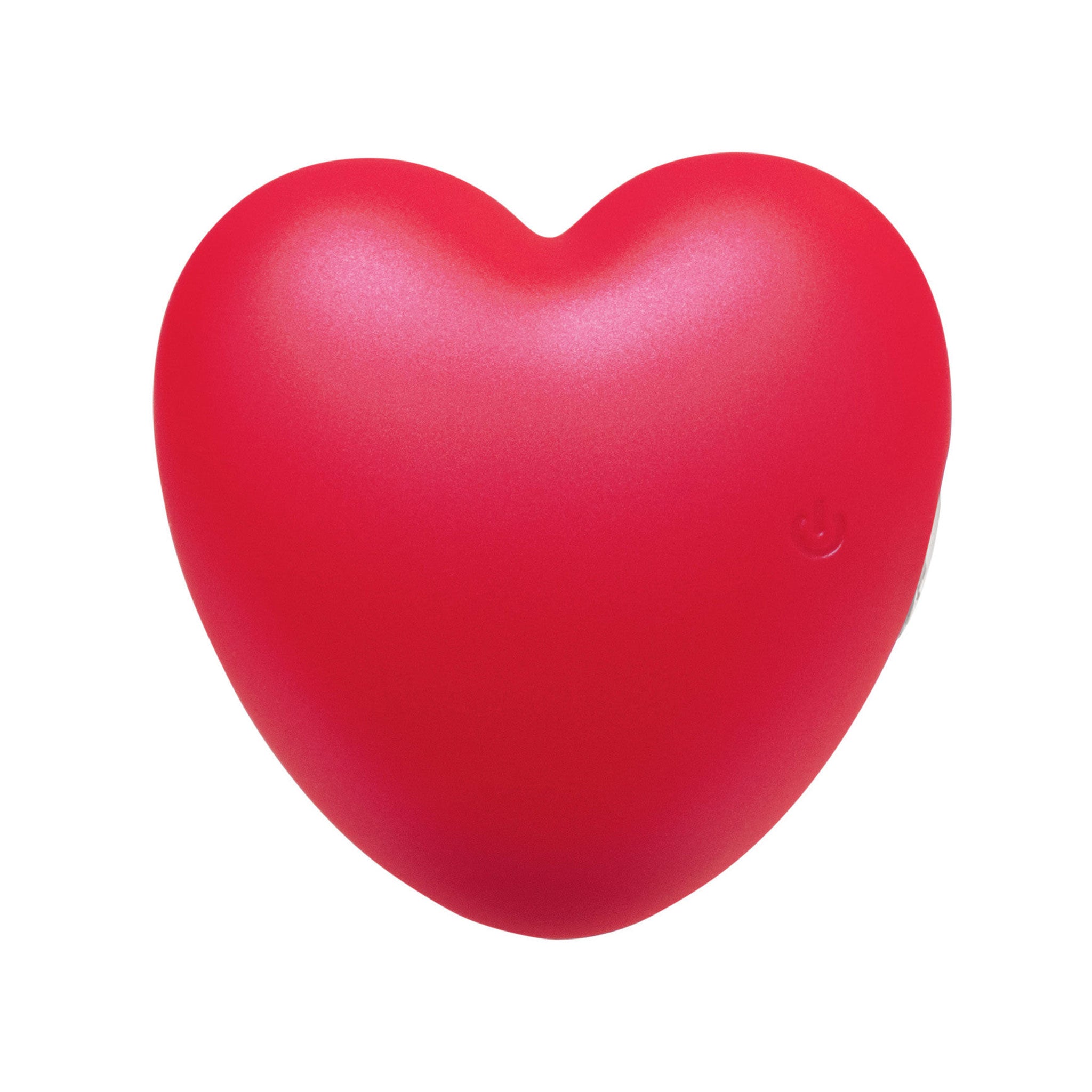 Silicone vibrator vibrating vibration vibe clit clitoris clitoral stim stimulator stimulation heart-shaped heart finger hold handle couples couples-toys valentines valentine's gifts adult-toys red pearlsheen pearl-sheen pearl sheen
