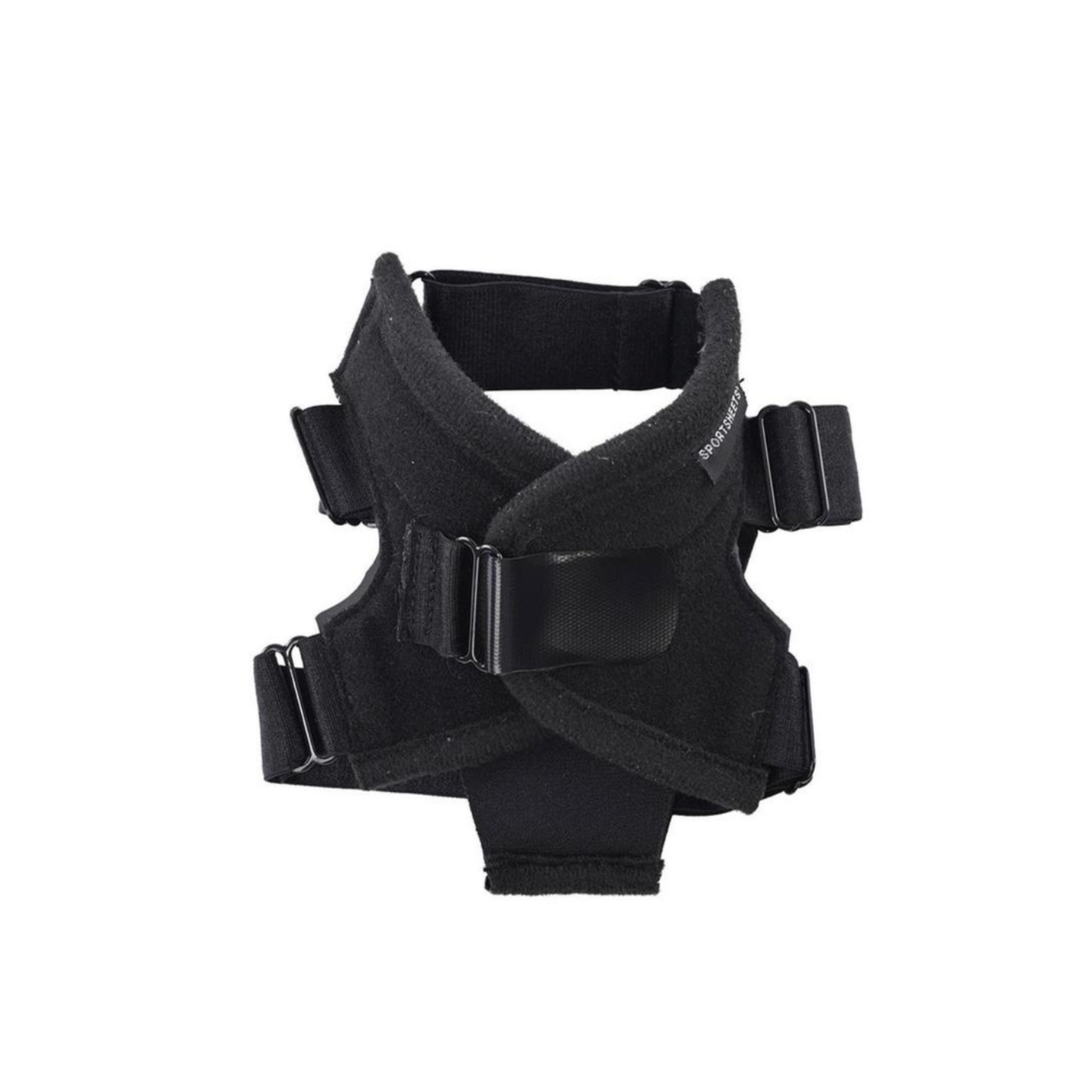 pivot flex foot strap on black foot worn harness hands free strap on neoprene adjustable straps silicone lined compatible flared base dildos adult toy accessory couples solo play innovative design