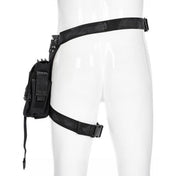Nylon plastic Velcro accessories bags waist-bag leg-bag thigh-bag utility-bag adjustable rivets distressed multi-pocket zip front-zipper flap-zipper fetish fashion alt-fashion alternative punk rock goth gothic goth-doll postapocalyptic post-apocalyptic streetwear costume cosplay halloween holiday gifts unisex black afterdark