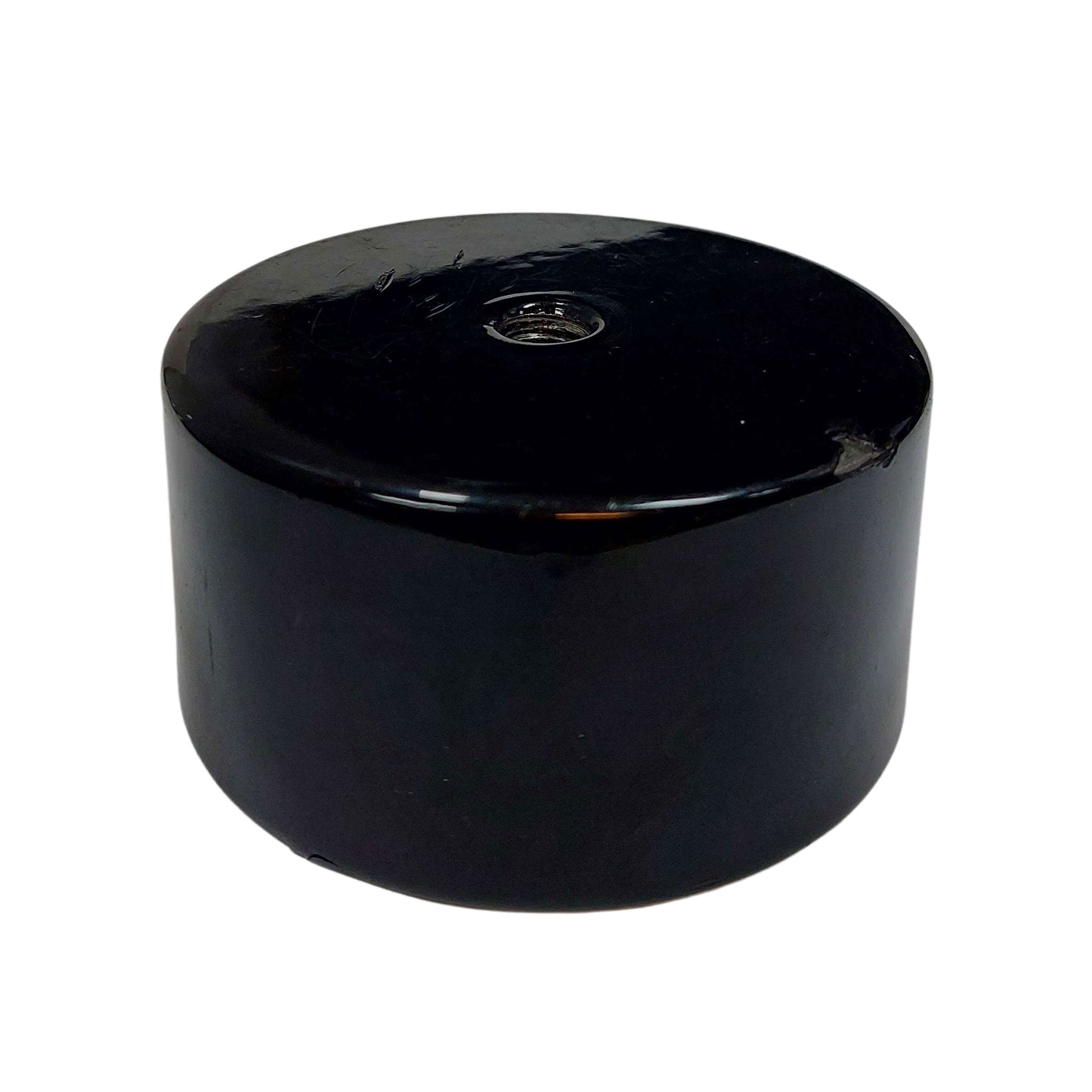 Steel solid-steel epoxy-coating accessories weight tripod-weight ball-weights steel-puck threaded-hole stackable counter-weight ball-stretching ball-stretcher cock-and-ball cnb cbt glossy fetish bondage bdsm bdsm-gear bdsm-toys kink kinky kinky-toys kinky-play costume cosplay halloween male masculine masc mens guys dudes unisex black