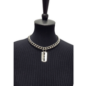 razor blade pendant necklace metal gothic punk choker adjustable chain unisex fetish jewelry edgy statement accessory