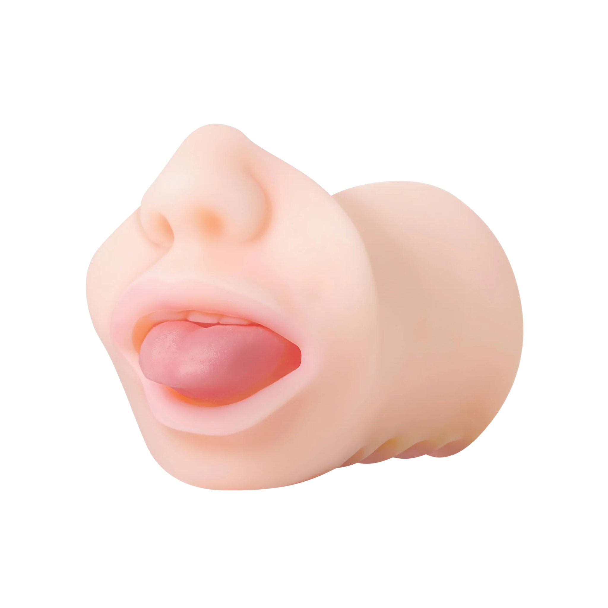 TPE ABS-plastic accessories masturbator stroker mouth mouth-shaped throat tongue extending palate-ridges open-ended blowjob deep-throat textured stim stimulation non-vibe non-vibrating soft flexible realistic ergonomic life-like latex-free phthalate-free batteries bonus dvd-download cock-ring vibe bullet-vibe vibrator bullet adult-toys sexual-wellness fantasy male masculine masc mens guys dudes vanilla 