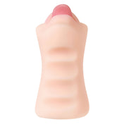 TPE ABS-plastic accessories masturbator stroker mouth mouth-shaped throat tongue extending palate-ridges open-ended blowjob deep-throat textured stim stimulation non-vibe non-vibrating soft flexible realistic ergonomic life-like latex-free phthalate-free batteries bonus dvd-download cock-ring vibe bullet-vibe vibrator bullet adult-toys sexual-wellness fantasy male masculine masc mens guys dudes vanilla 