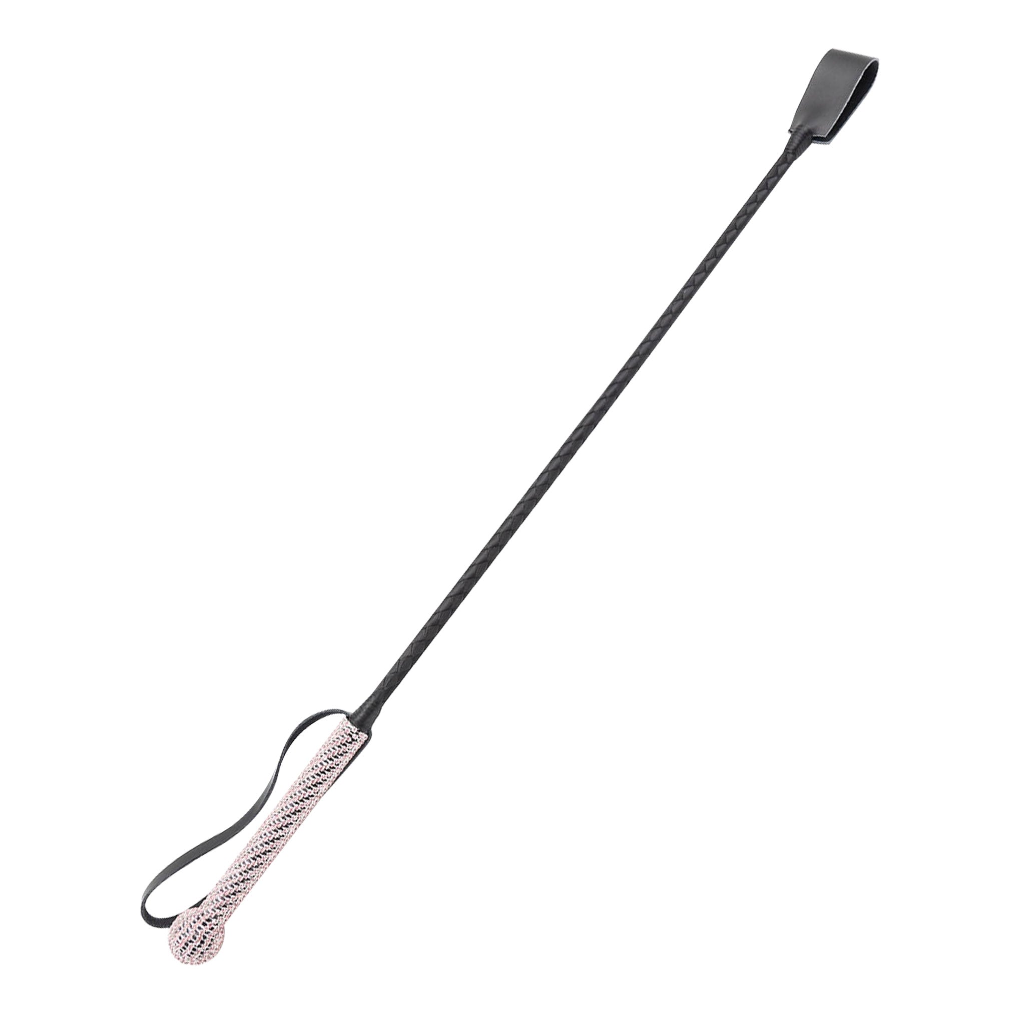 Rhinestone faux-leather plastic accessories bedroom-weapon crop riding-crop flexible plastic-core square-popper popper rhinestone-handle handle-loop fancy flash fetish fashion alt-fashion dom dominatrix domme domination bondage bdsm bdsm-toys bdsm-gear bdsm-play kink kinky kinky-toys kinky-play impact impact-toys impact-play costume cosplay halloween equestrian valentines gifts unisex pink