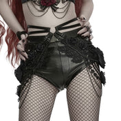 Polyester polyamide elastane metallic-chain accessories belt harness hip-harness waist-harness body-harness hanging-chain O-ring adjustable comfortable versatile layering fashion alt-fashion alternative punk goth gothic romantic dark-fashion elegant dancewear rave raver-babe festival costume cosplay halloween halloween-accessories belly-dance raqs-sharqi tsifteteli cordax oryantal-dans al-jadid afterdark-collection female femme feminine womens black-black
