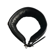 Leather genuine-leather padded-leather accessories neck neckwear collar choker D-ring adjustable buckle lockable locking edgy shiny glossy matte-finish matte-glossy sleek durable bold comfortable stylish sturdy versatile secure soft fetish fashion alt-fashion alternative bedroom dungeon goth gothic bondage-collar bondage bdsm bdsm-toys bdsm-gear sub submissive restraint costume cosplay halloween pet pet-play pet-training adult-toys unisex black
